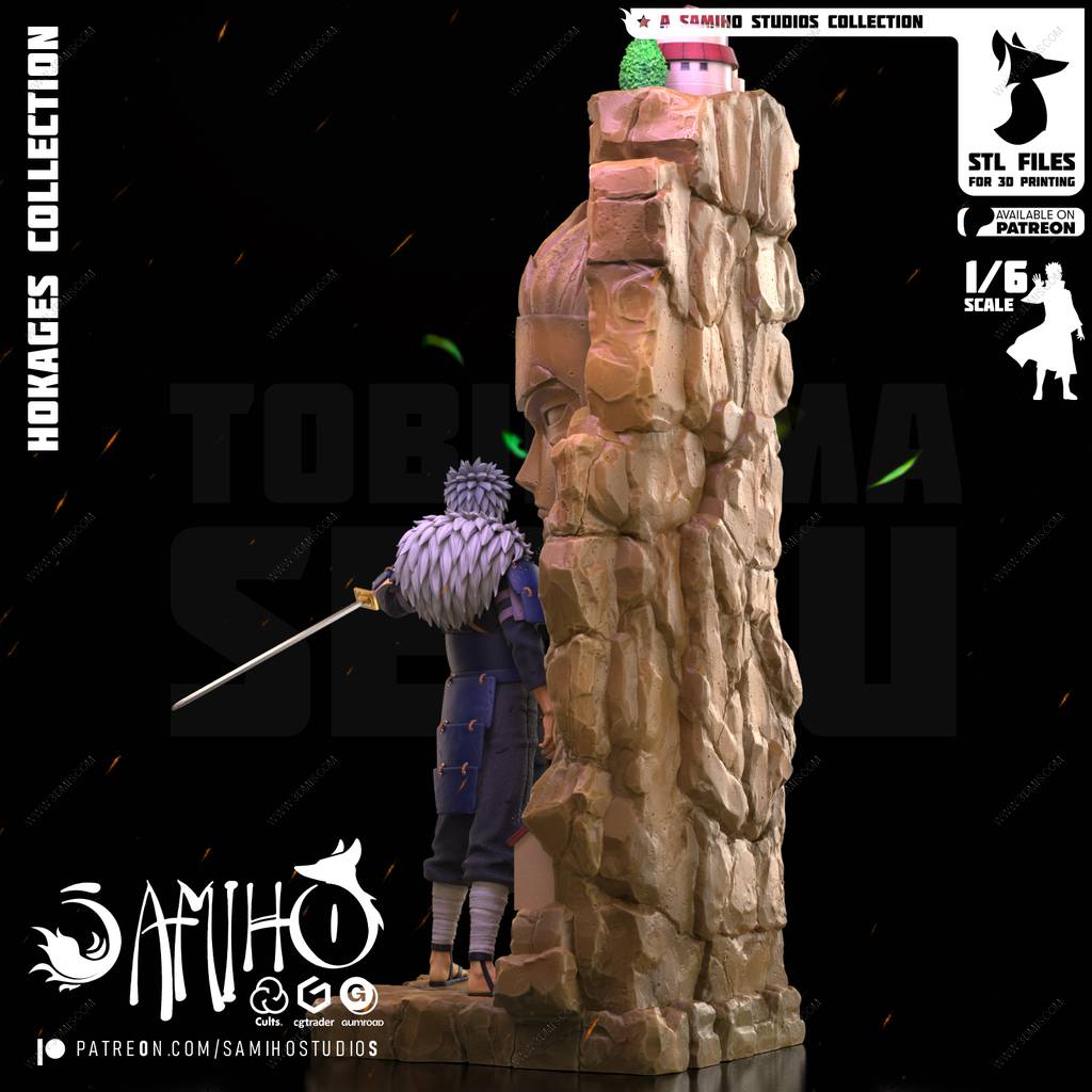 P站图纸印象馆 Samiho 火影忍者 千手扉间日文 Samiho 火影忍者 千手扉间日文