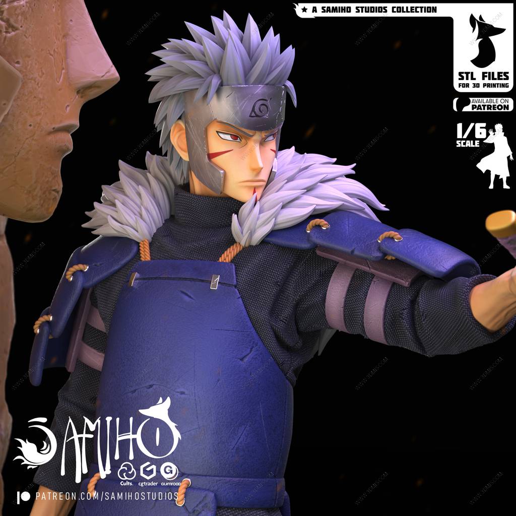 P站图纸印象馆 Samiho 火影忍者 千手扉间日文 Samiho 火影忍者 千手扉间日文