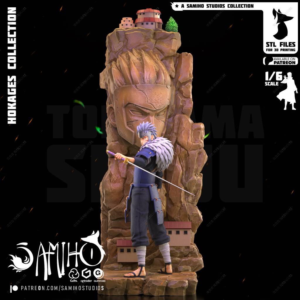 P站图纸印象馆 Samiho 火影忍者 千手扉间日文 Samiho 火影忍者 千手扉间日文