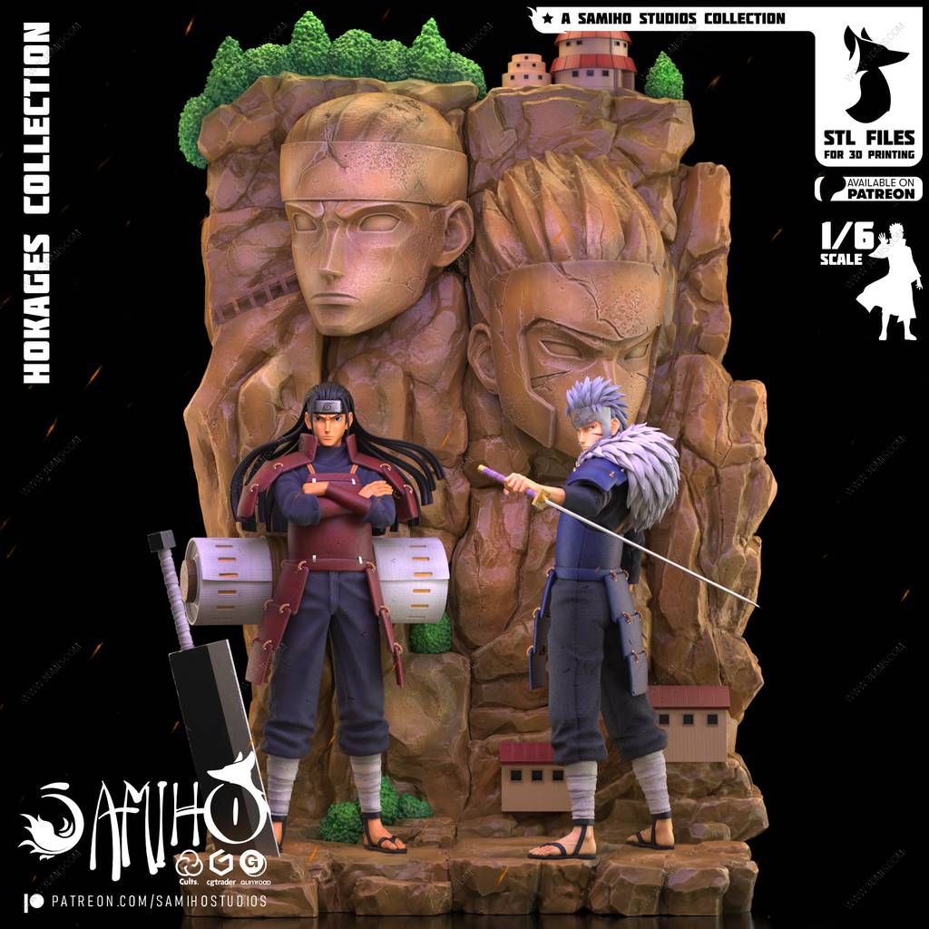 P站图纸印象馆 Samiho 火影忍者 千手扉间日文 Samiho 火影忍者 千手扉间日文