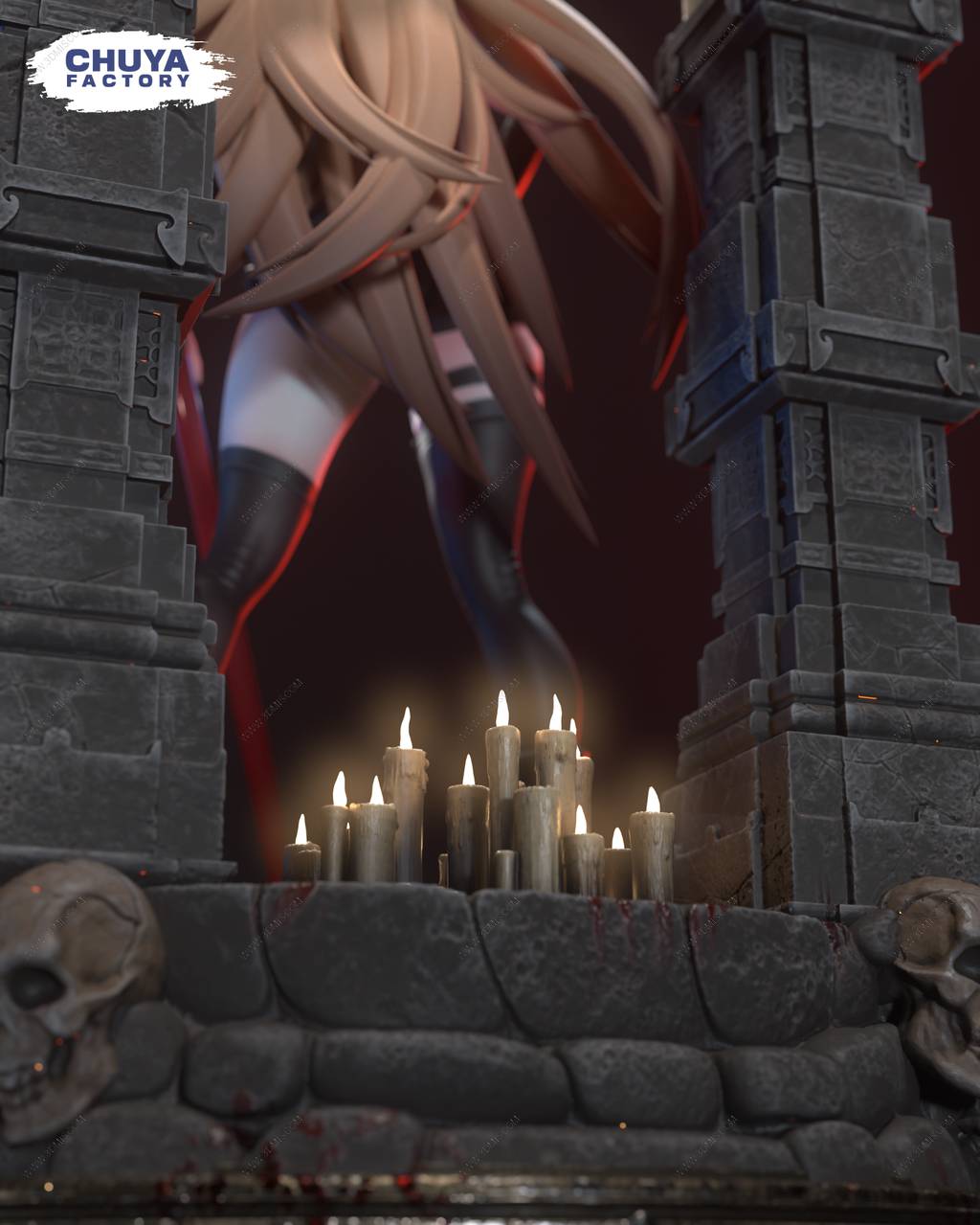 P站图纸印象馆 Chuya Factory 链锯人 帕瓦 Chuya Factory 链锯人 帕瓦