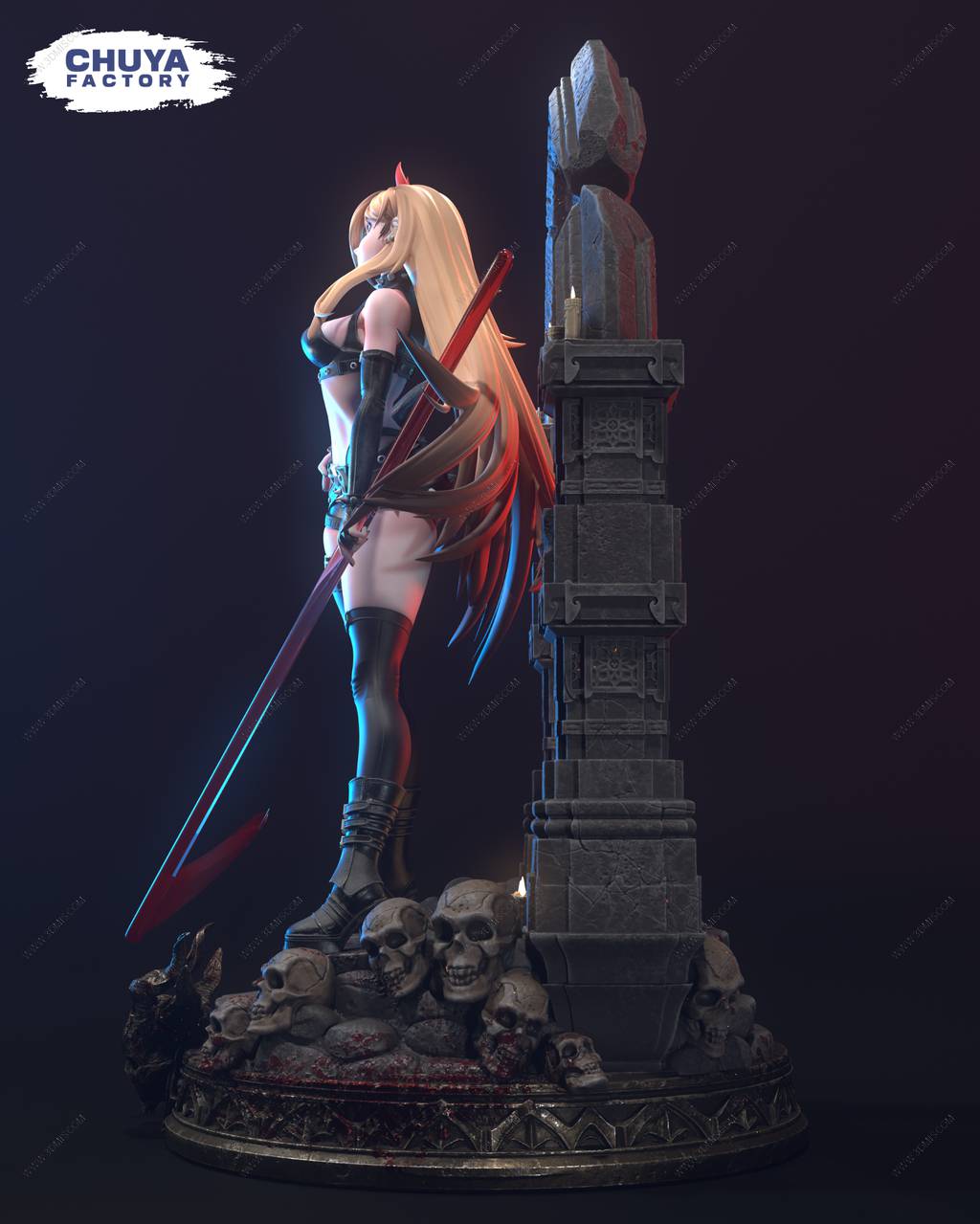 P站图纸印象馆 Chuya Factory 链锯人 帕瓦 Chuya Factory 链锯人 帕瓦