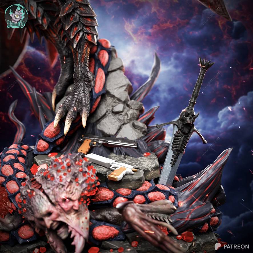 P站图纸印象馆 Kaidan 鬼泣 真魔人 Kaidan 鬼泣 真魔人