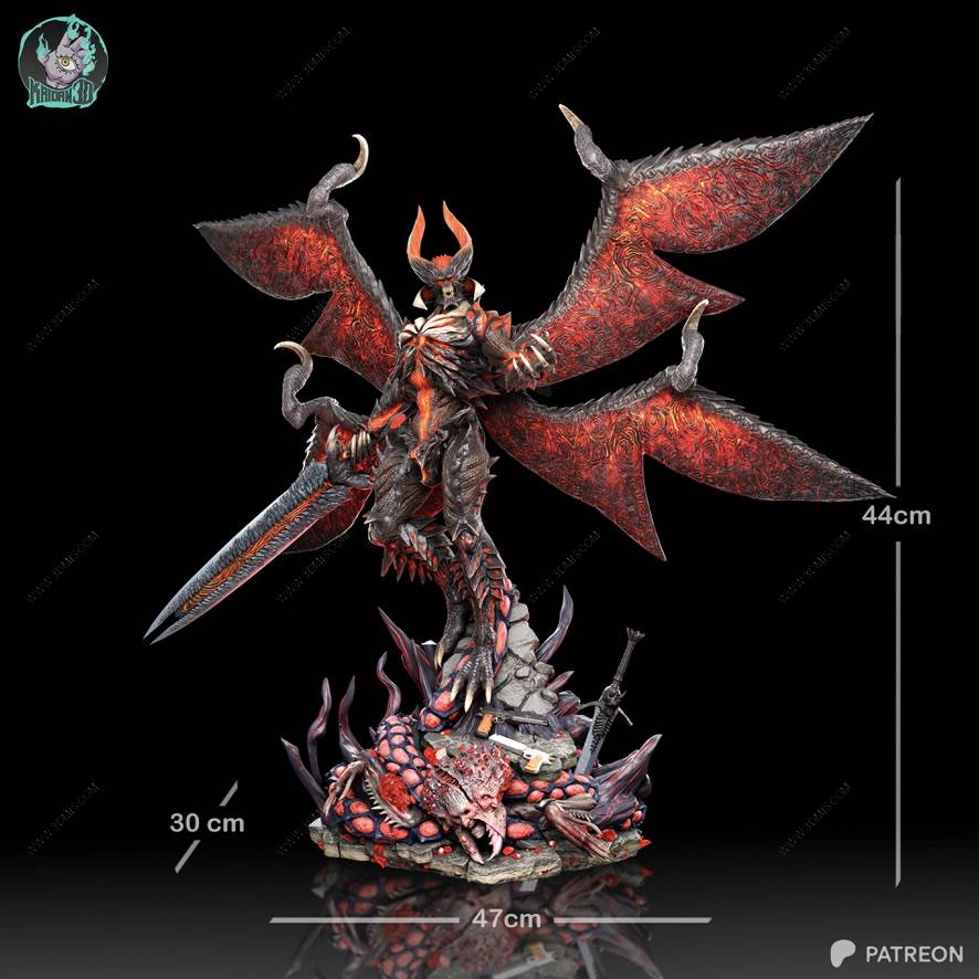 P站图纸印象馆 Kaidan 鬼泣 真魔人 Kaidan 鬼泣 真魔人