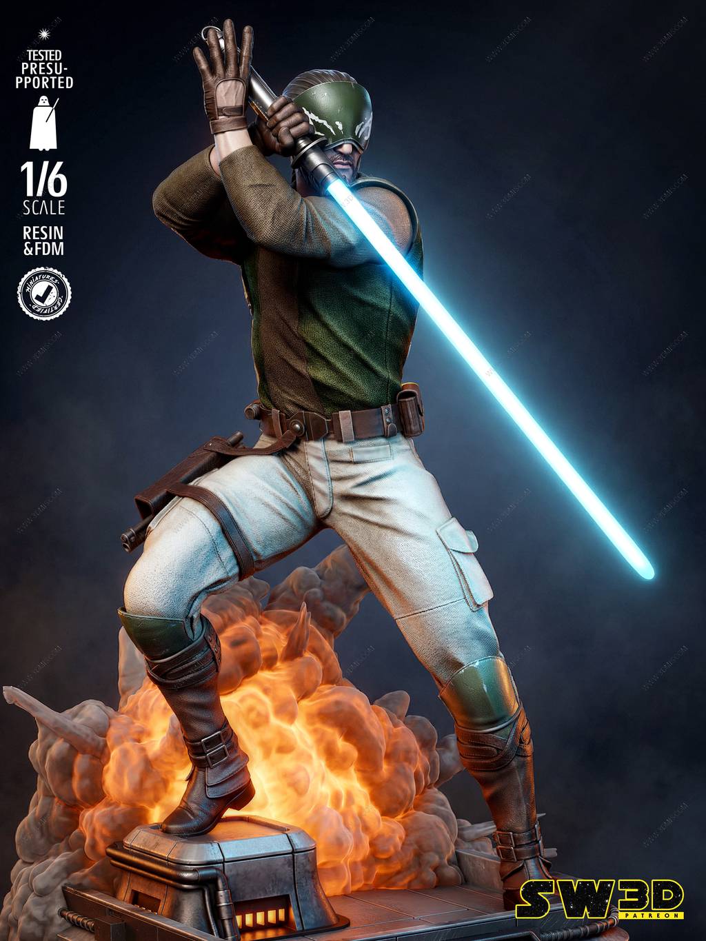 P站图纸印象馆 SW3D 星球大战 凯南·贾勒斯 SW3D 星球大战 凯南·贾勒斯