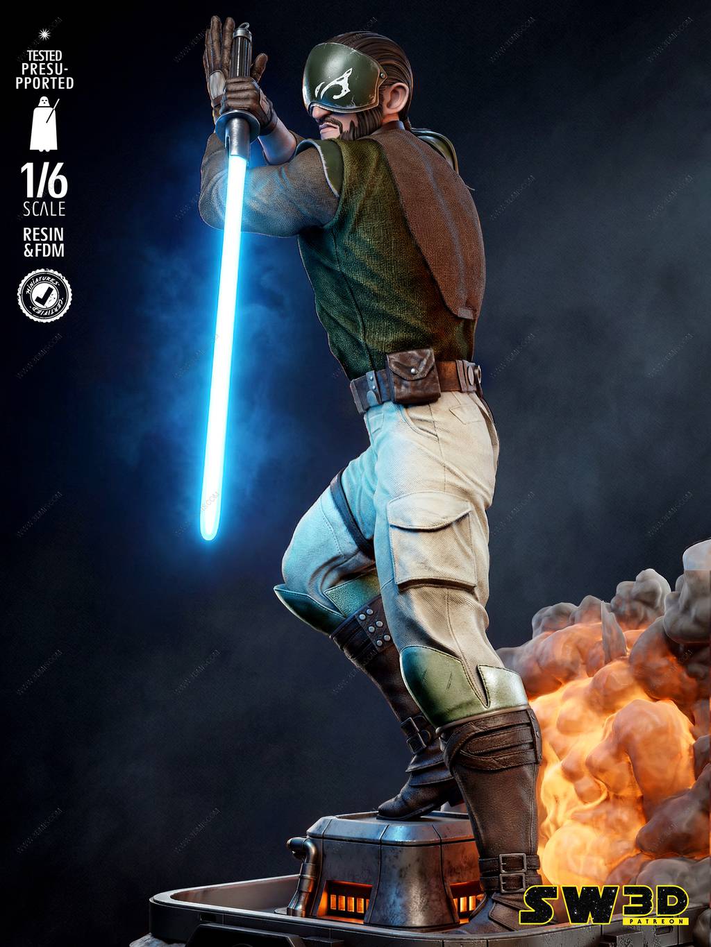 P站图纸印象馆 SW3D 星球大战 凯南·贾勒斯 SW3D 星球大战 凯南·贾勒斯