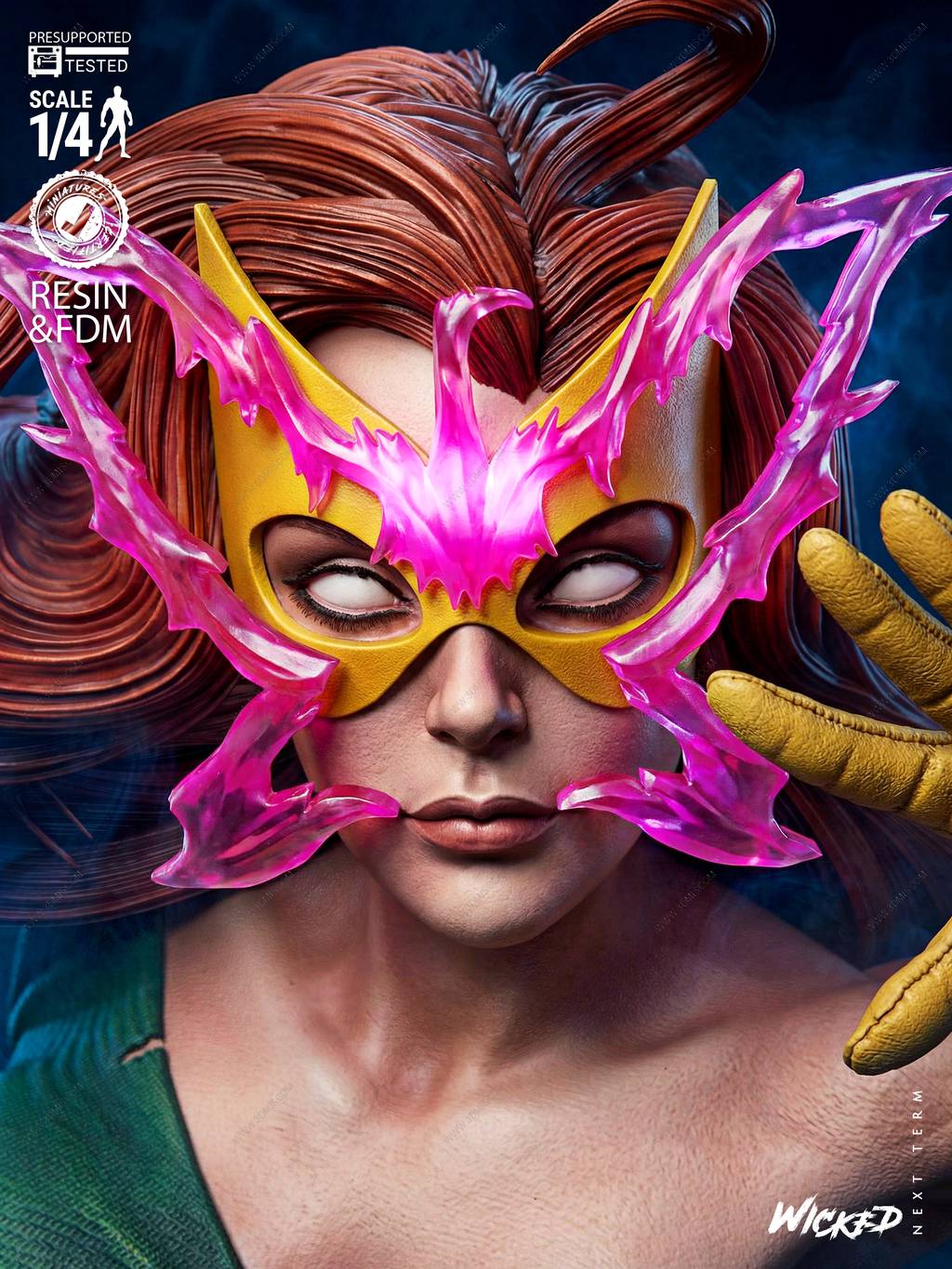 P站图纸印象馆 3DWicked 漫威 琴·格雷 3DWicked 漫威 琴·格雷