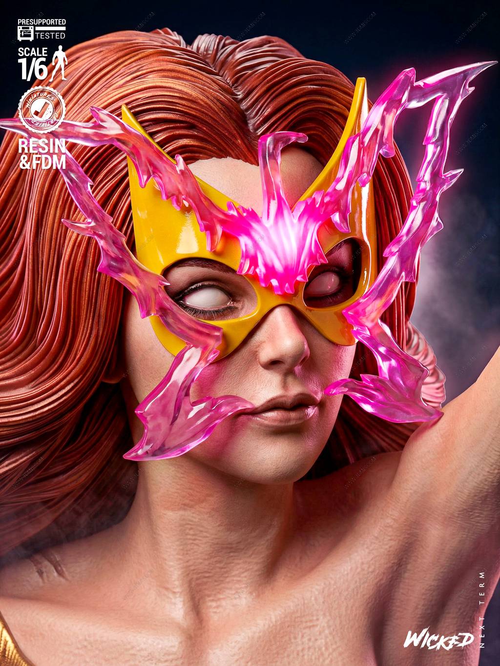 P站图纸印象馆 3DWicked 漫威 琴·格雷 3DWicked 漫威 琴·格雷