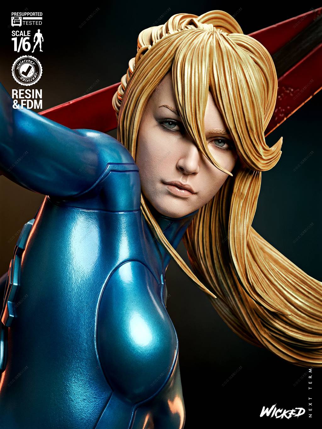 P站图纸印象馆 3DWicked 银河战士 萨姆斯·阿兰 3DWicked 银河战士 萨姆斯·阿兰