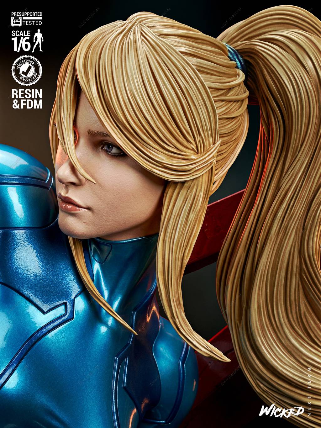 P站图纸印象馆 3DWicked 银河战士 萨姆斯·阿兰 3DWicked 银河战士 萨姆斯·阿兰