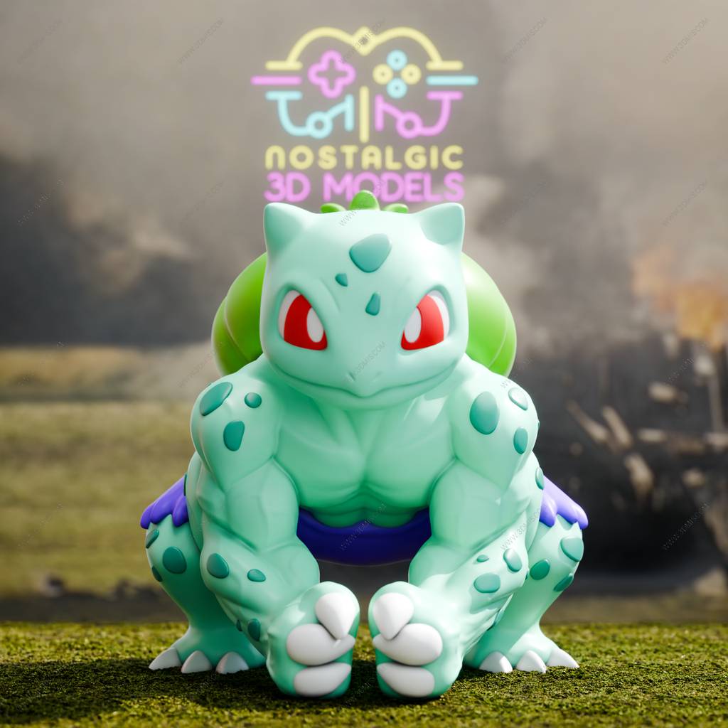 P站图纸印象馆 精灵宝可梦 绿巨人 精灵宝可梦 绿巨人