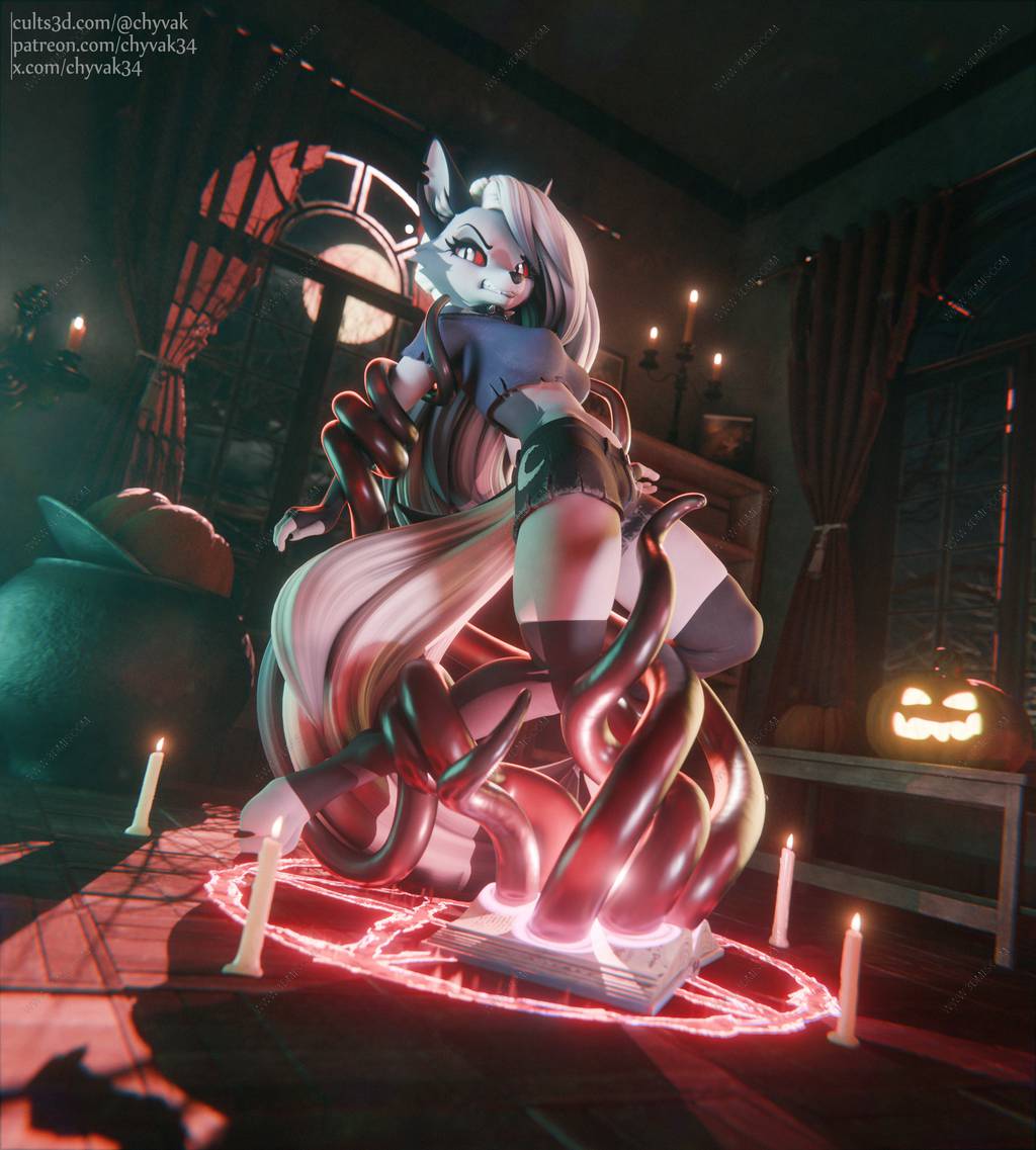 P站图纸印象馆 极恶老大 露娜 极恶老大 露娜