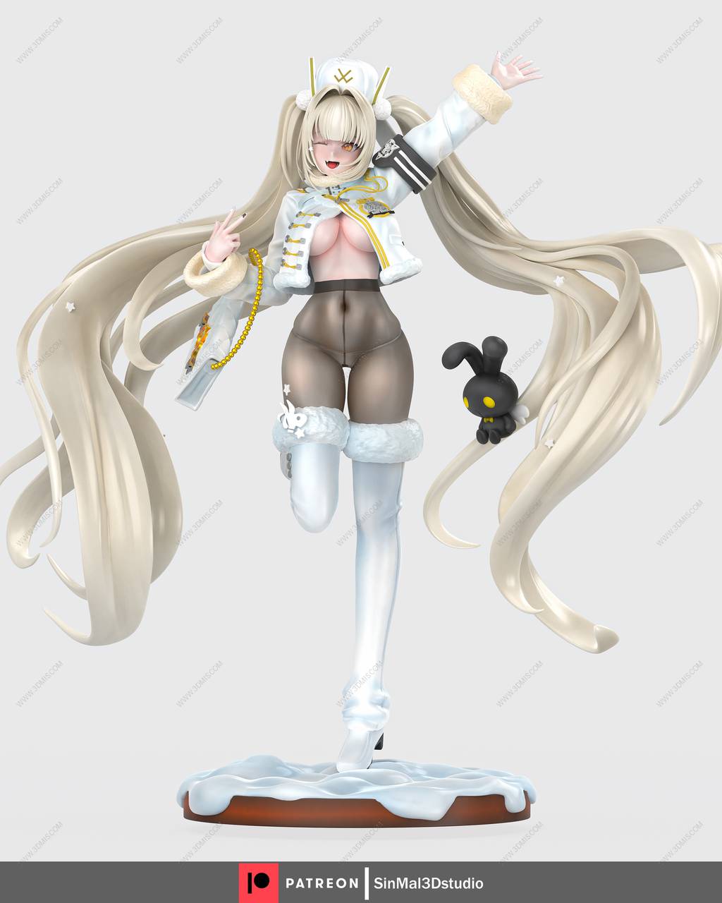 Sin3Dstudio 胜利女神:妮姬 布兰儿