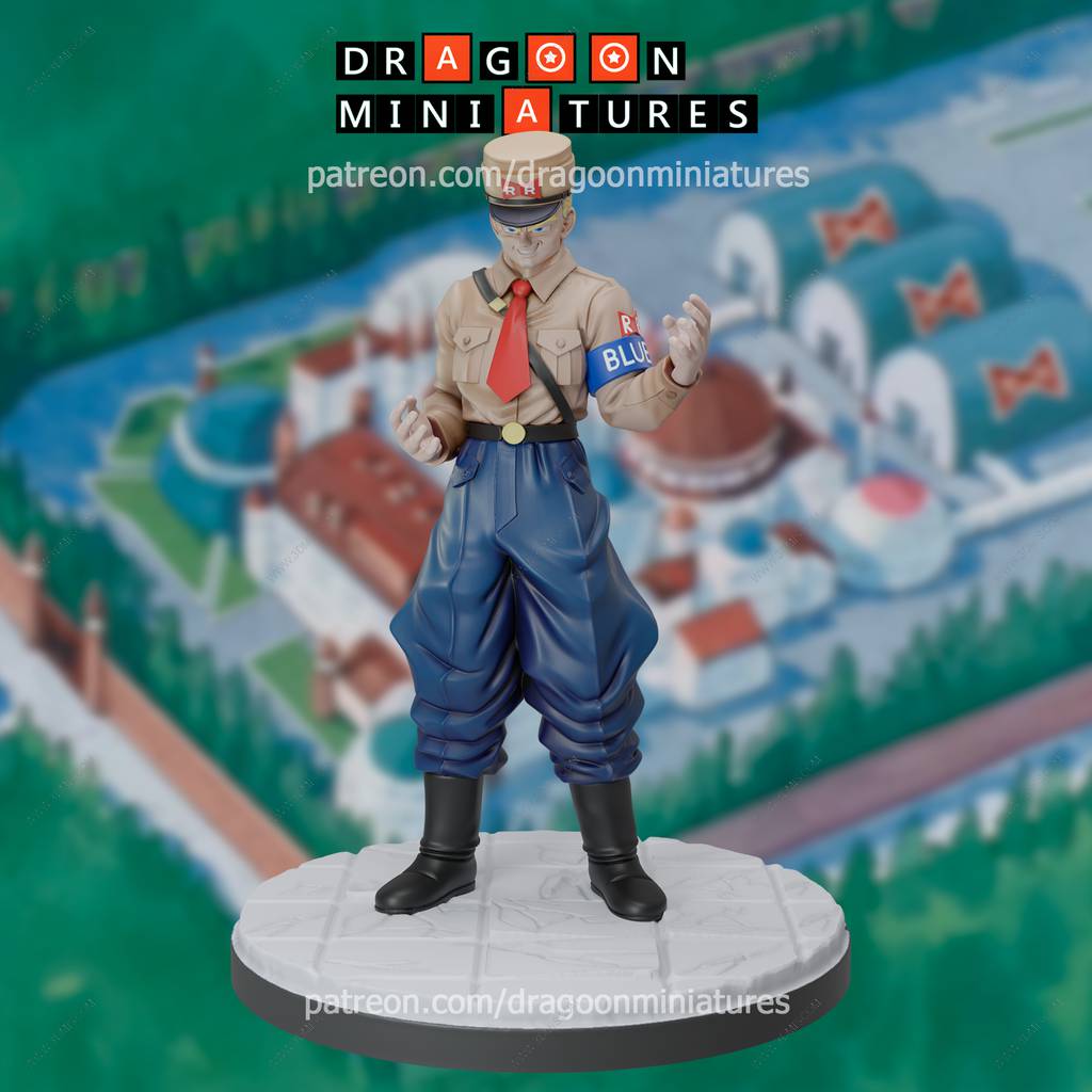 P站图纸印象馆 Dragoon 龙珠 红缎带军团 布鲁将军 Dragoon 龙珠 红缎带军团 布鲁将军