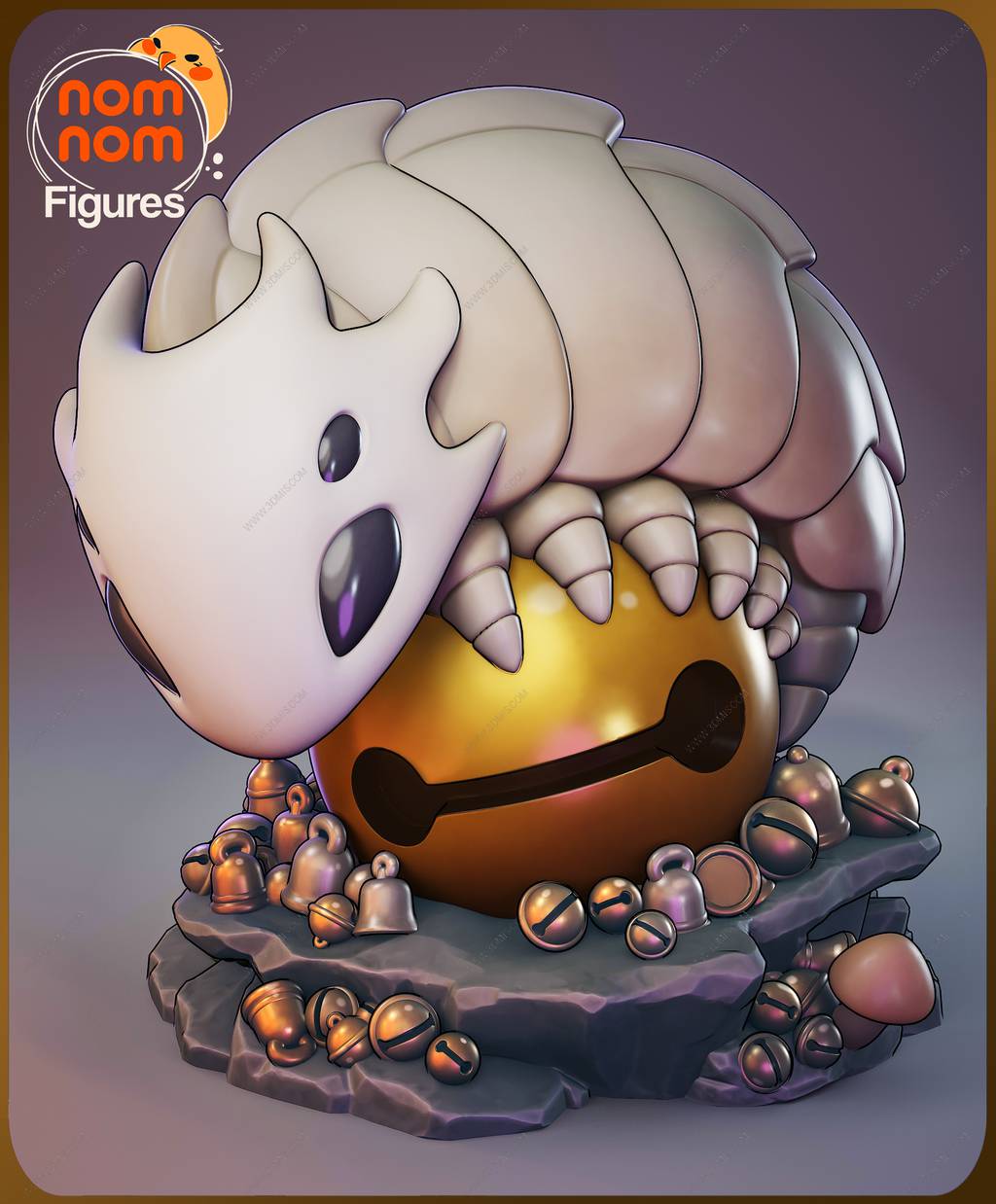 P站图纸印象馆 NomNom 空洞骑士 钟道兽 NomNom 空洞骑士 钟道兽