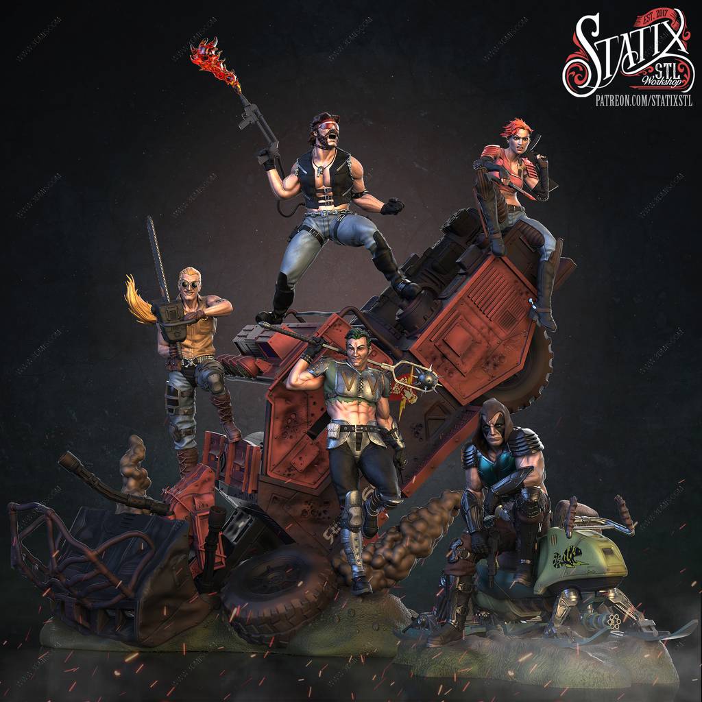 P站图纸印象馆 STATIX 特种部队 敢死队 STATIX 特种部队 敢死队