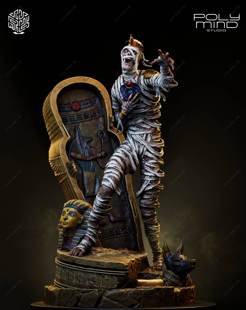 P站图纸印象馆 PolyMind 木乃伊 PolyMind 木乃伊