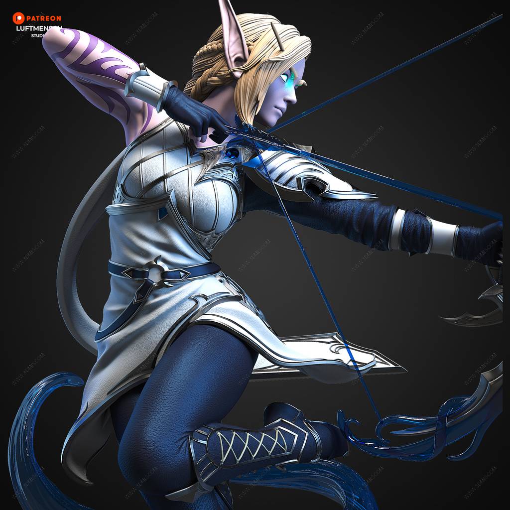 P站图纸印象馆 LuftMensch 魔兽世界 艾蕾利亚·风行者 LuftMensch 魔兽世界 艾蕾利亚·风行者