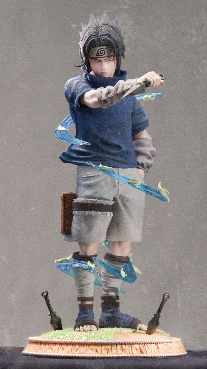 P站图纸印象馆 火影忍者 猿飞佐助 火影忍者 猿飞佐助