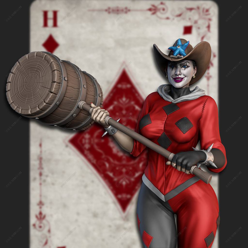 P站图纸印象馆 DC漫画 哈莉奎茵 DC漫画 哈莉奎茵