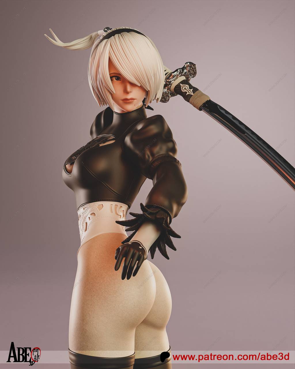 P站图纸印象馆 ABE3D 尼尔:机械纪元 尤尔哈2B ABE3D 尼尔:机械纪元 尤尔哈2B