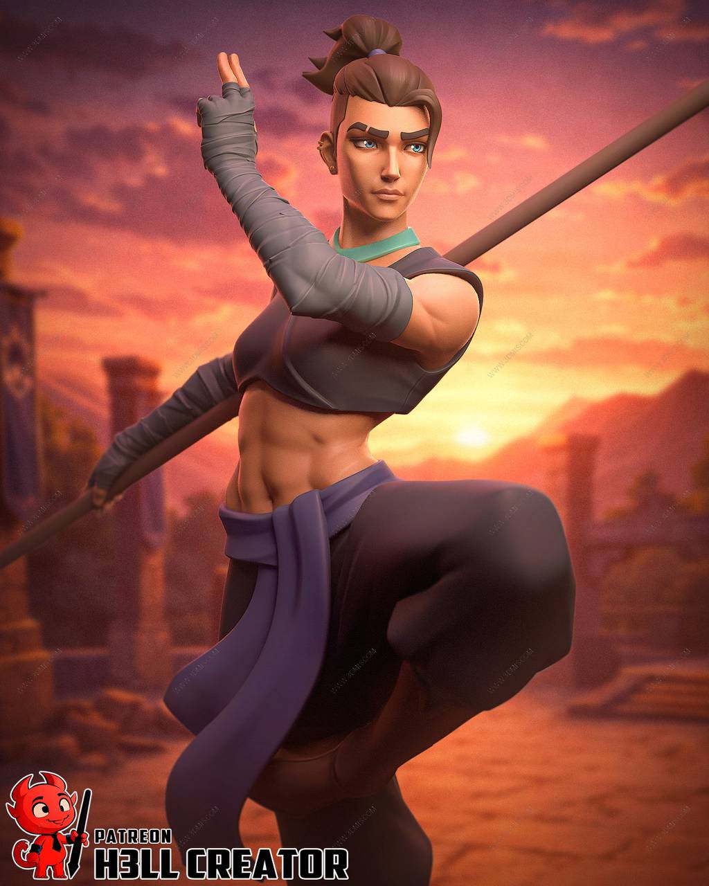 P站图纸印象馆 H3LL 强大九人 博勒加德 H3LL 强大九人 博勒加德