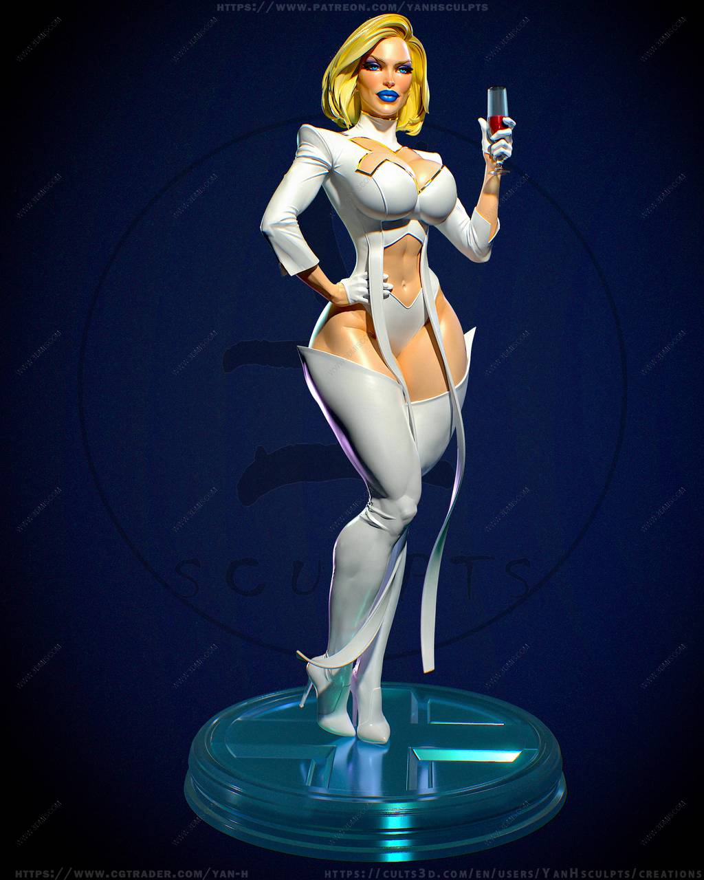 爱玛·弗洛斯特 3D 打印模型整理