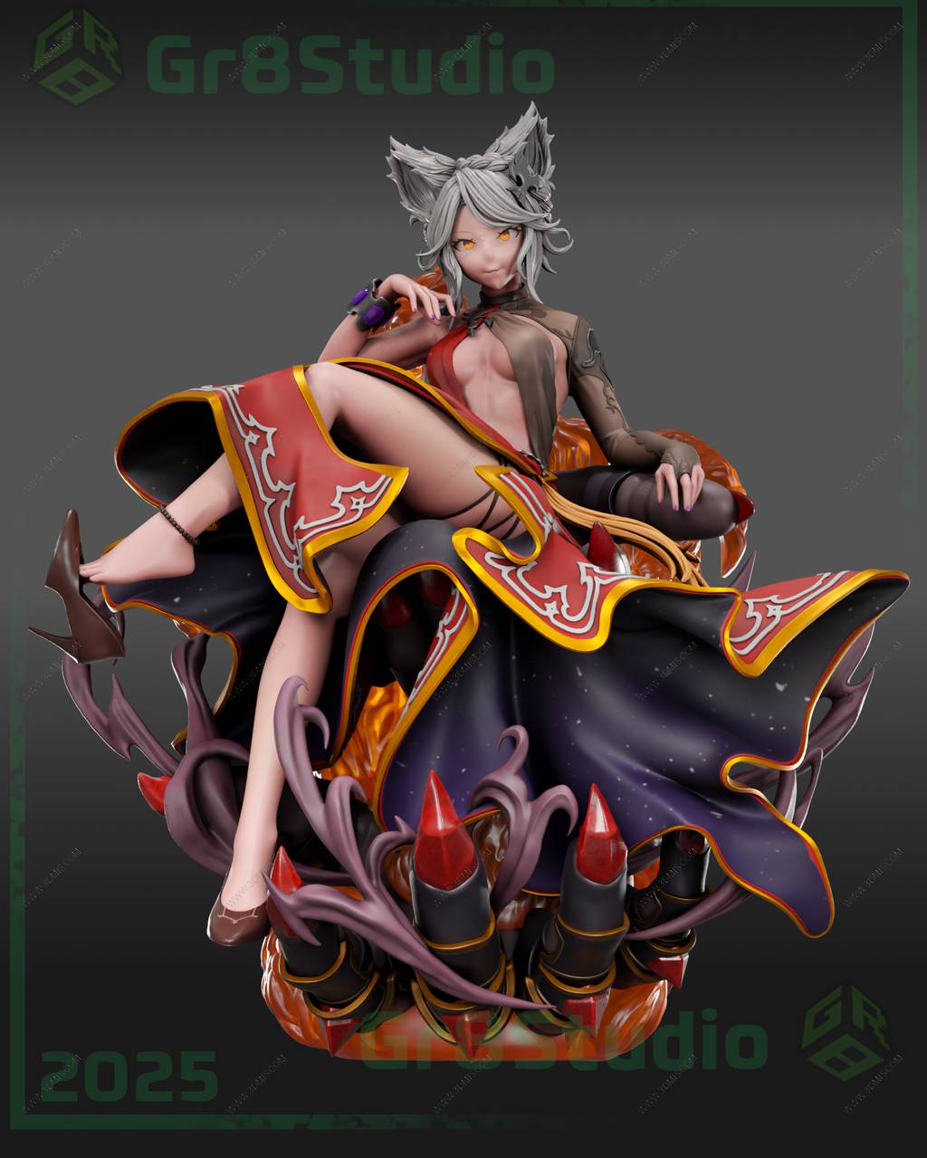 P站图纸印象馆 Gr8Tech 碧蓝幻想 草裙 Gr8Tech 碧蓝幻想 草裙