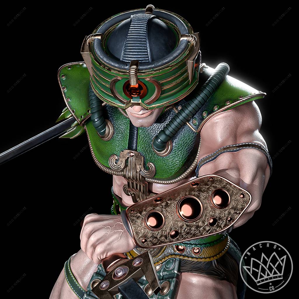 P站图纸印象馆 Nacho CG 宇宙巨人希曼 三只眼 Nacho CG 宇宙巨人希曼 三只眼