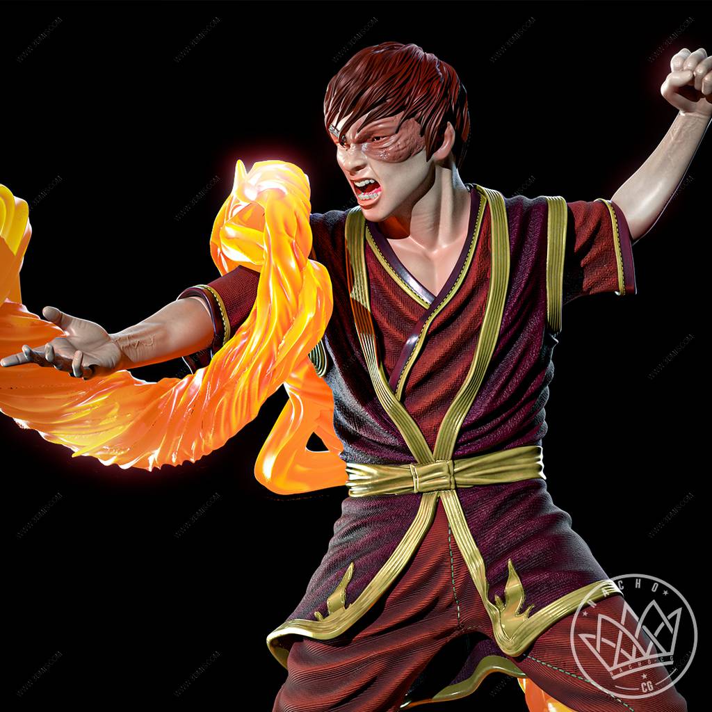 Nacho CG 降世神通 祖寇 – P站图纸印象馆 3D打印模型图纸免费下载