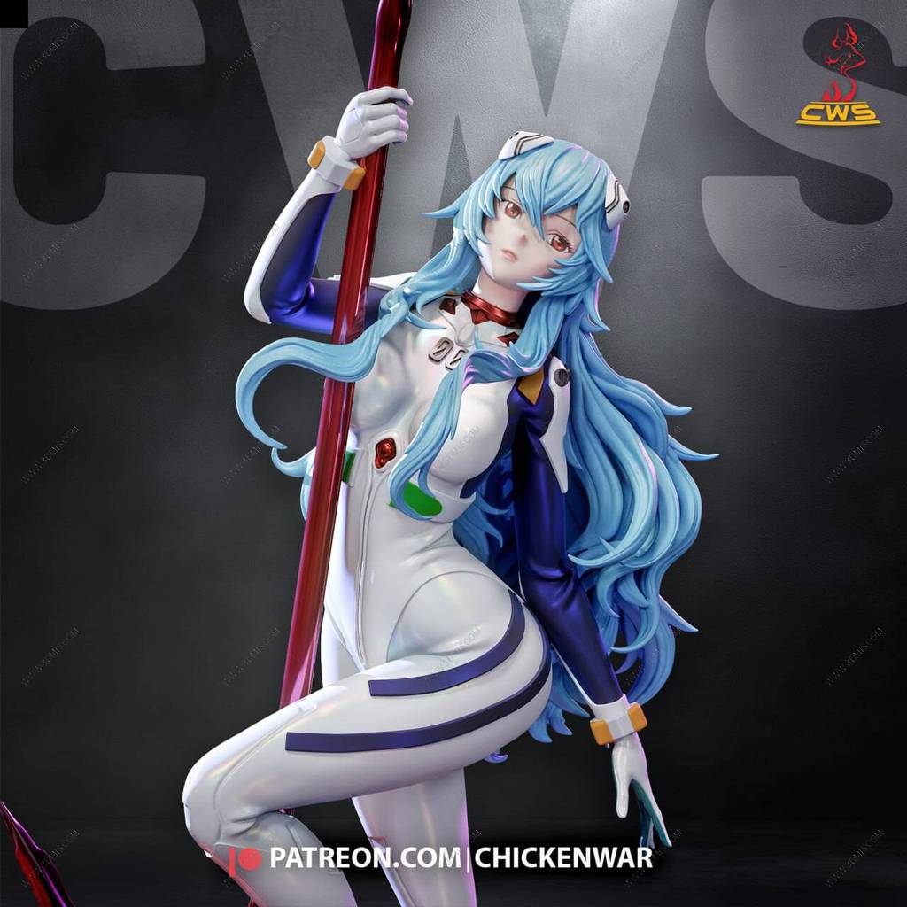 P站图纸印象馆 CW Studio 新世纪福音战士 绫波丽 CW Studio 新世纪福音战士 绫波丽