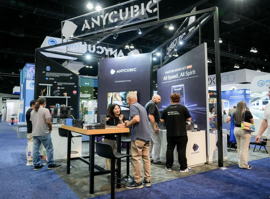 P站图纸印象馆 Anycubic在美快速成型展发布两款智能3D打印机 Image 1