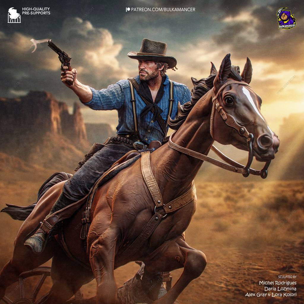 P站图纸印象馆 Bulkamancer 荒野大镖客 亚瑟·摩根 Bulkamancer 荒野大镖客 亚瑟·摩根