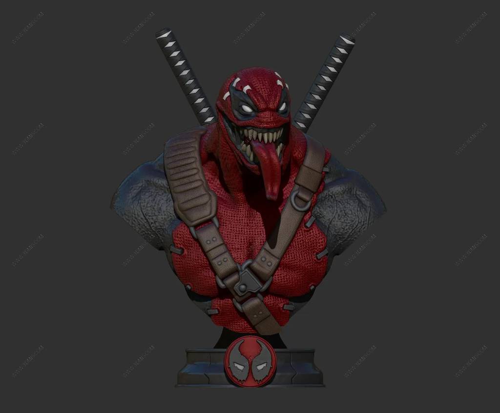 P站图纸印象馆 漫威 毒液死侍 漫威 毒液死侍