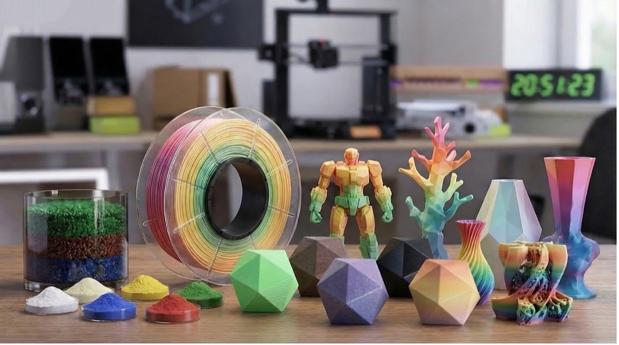 P站图纸印象馆 创想三维推出M1线材机与R1粉碎机,助力创客循环利用废料、降低成本、自制线材。 Image 1