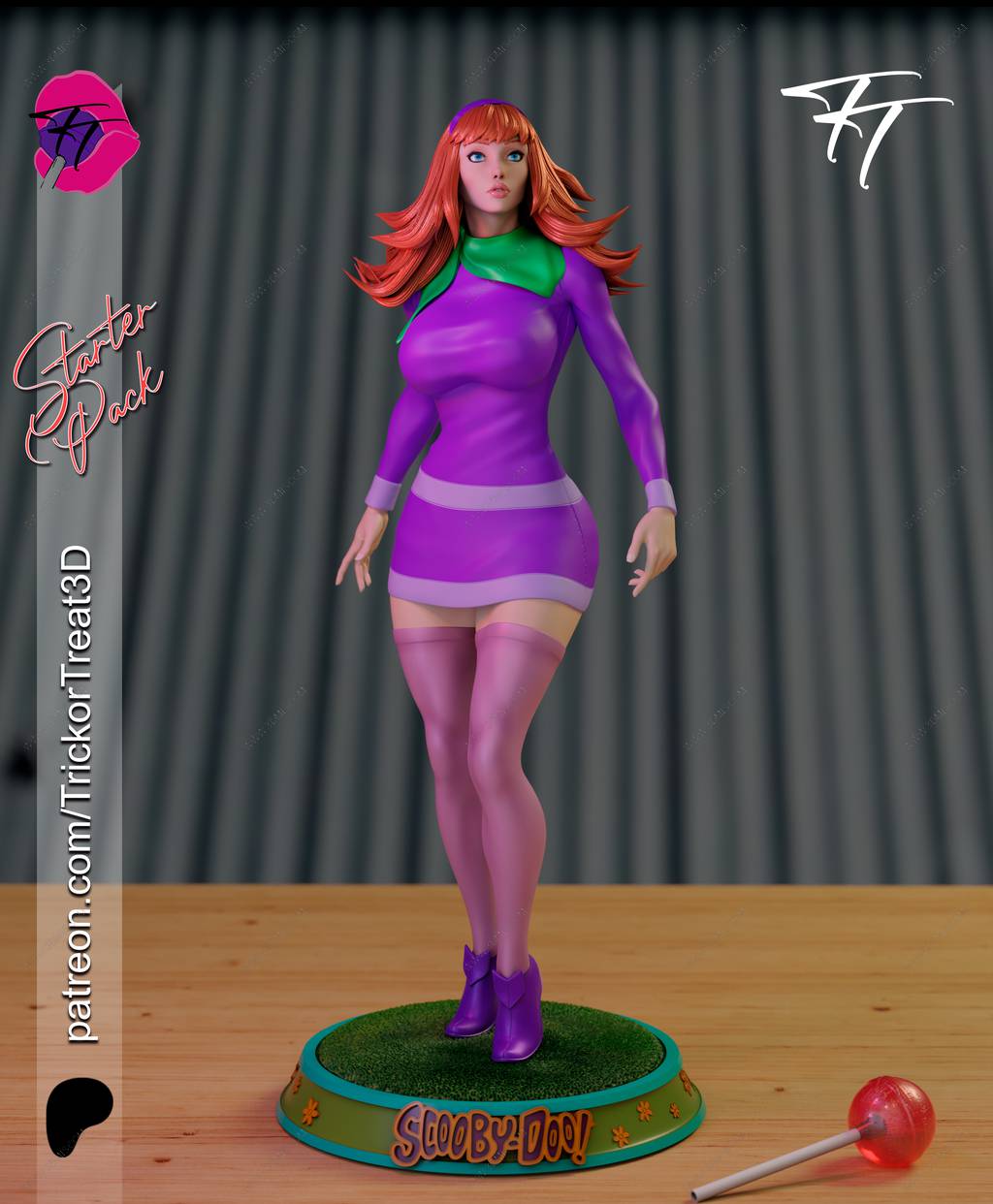 P站图纸印象馆 TT 史酷比 达芙妮·布莱克 TT 史酷比 达芙妮·布莱克