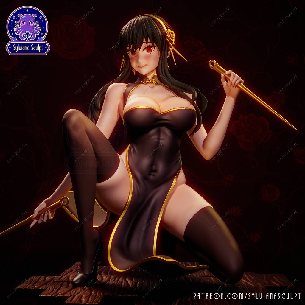 P站图纸印象馆 Sylviana 间谍过家家 约尔·福杰 Sylviana 间谍过家家 约尔·福杰