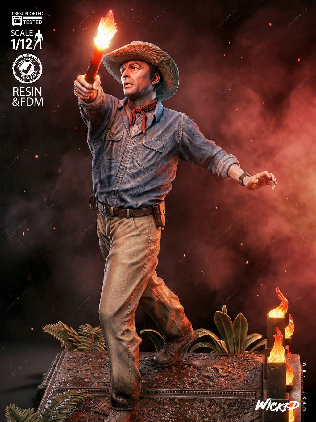 P站图纸印象馆 3DWicked 侏罗纪公园 爱伦·格兰特 3DWicked 侏罗纪公园 爱伦·格兰特