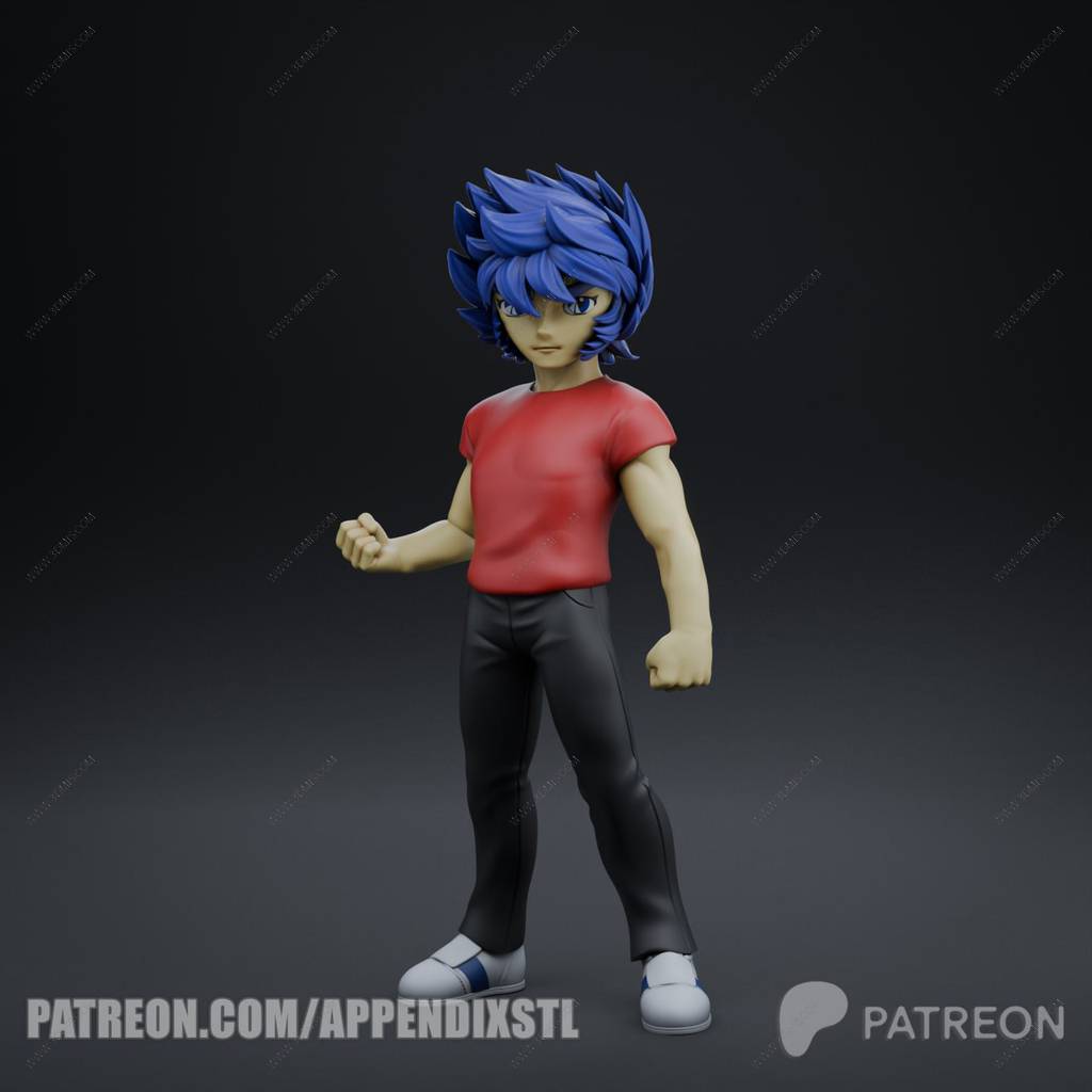 P站图纸印象馆 Appendix STL 圣斗士星矢 凤凰座一辉 Appendix STL 圣斗士星矢 凤凰座一辉