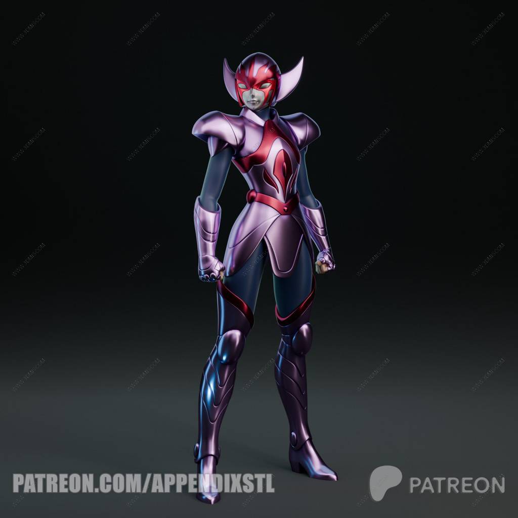 P站图纸印象馆 Appendix STL 圣斗士星矢 艾丝特 Appendix STL 圣斗士星矢 艾丝特