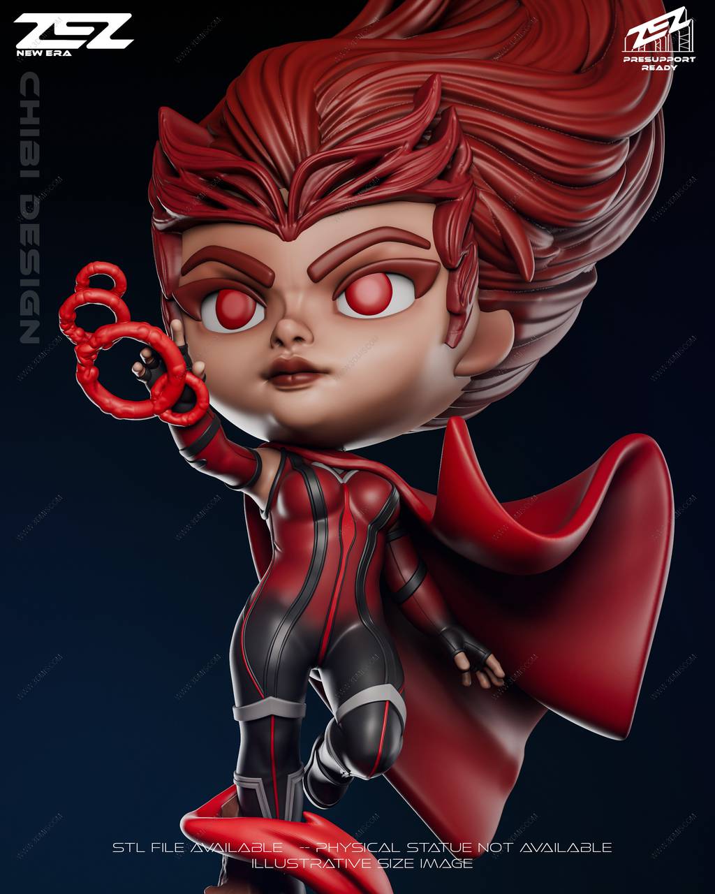 P站图纸印象馆 ZEZ STUDIOS 漫威 绯红女巫 ZEZ STUDIOS 漫威 绯红女巫