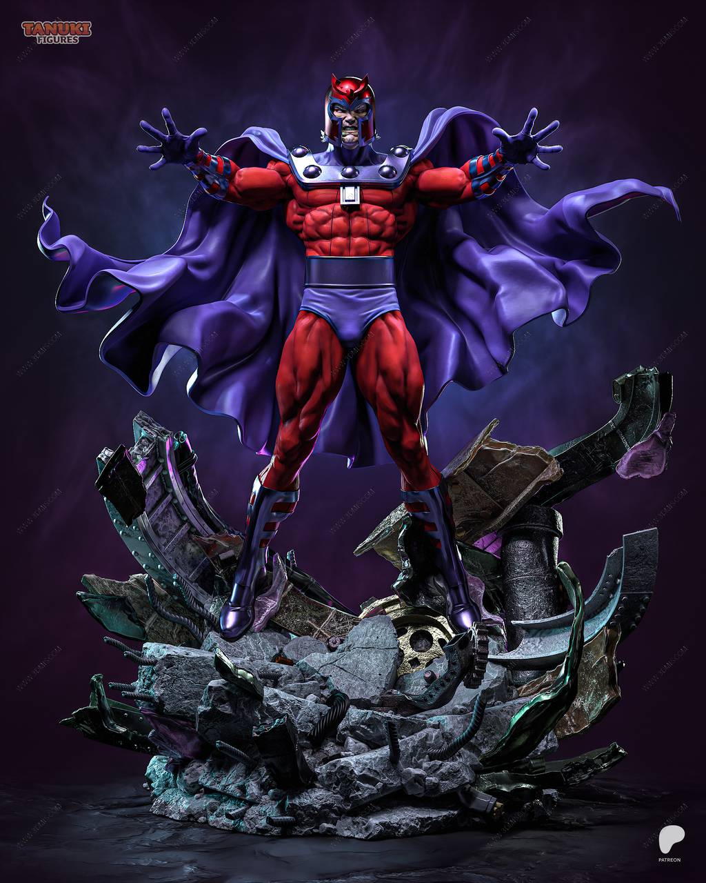 P站图纸印象馆 Tanuki Figures 漫威 X战警 万磁王 Tanuki Figures 漫威 X战警 万磁王