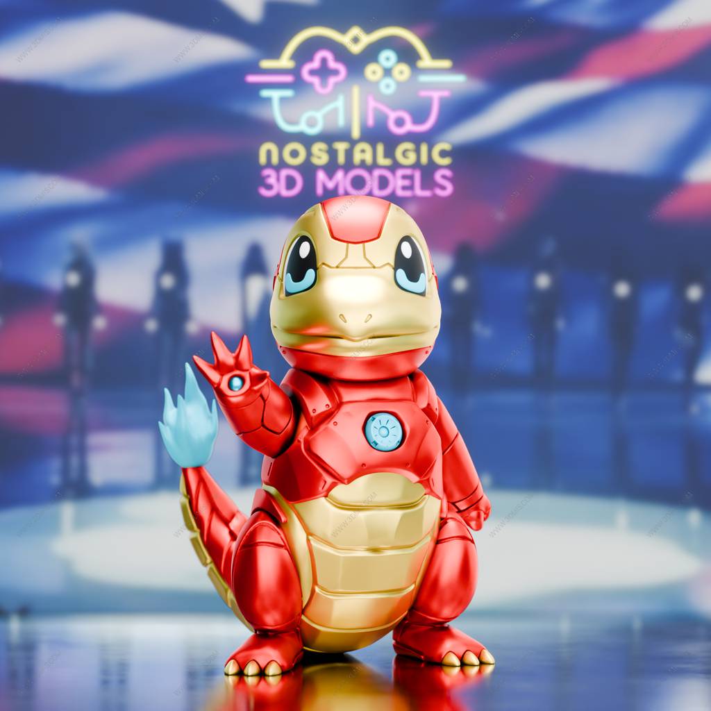 P站图纸印象馆 Nostalgic 精灵宝可梦 小火龙 Nostalgic 精灵宝可梦 小火龙