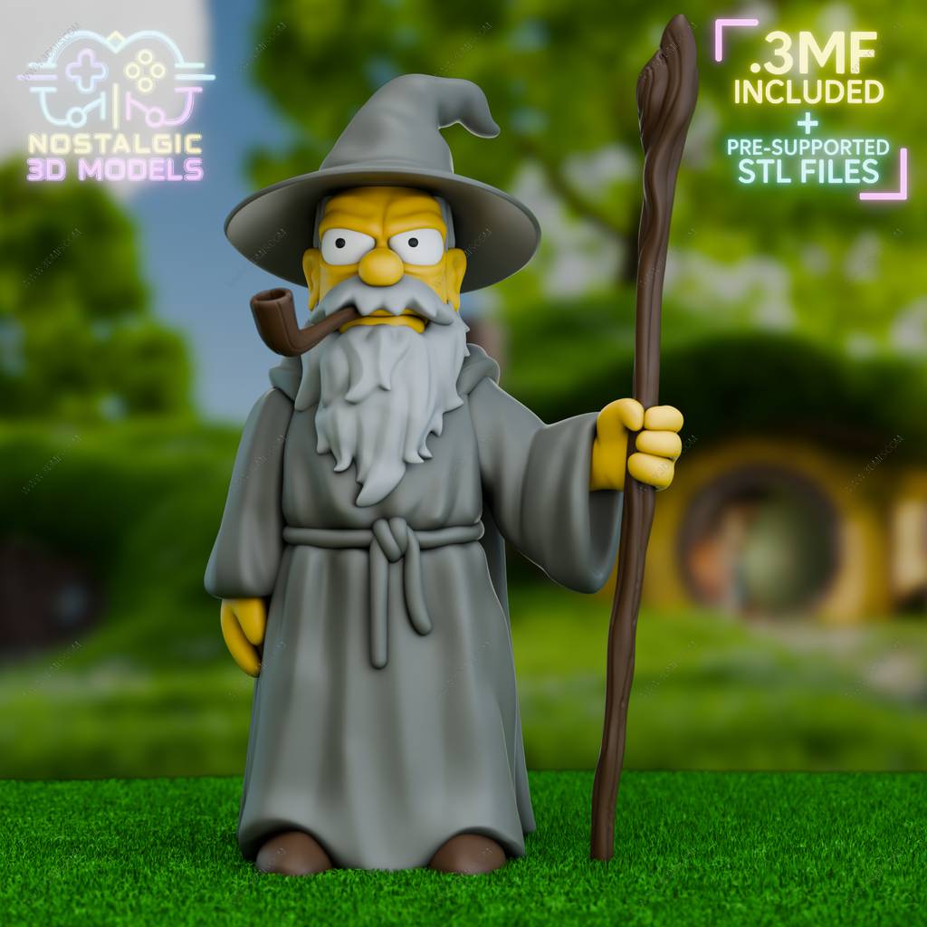 P站图纸印象馆 Nostalgic 指环王 甘道夫 Nostalgic 指环王 甘道夫