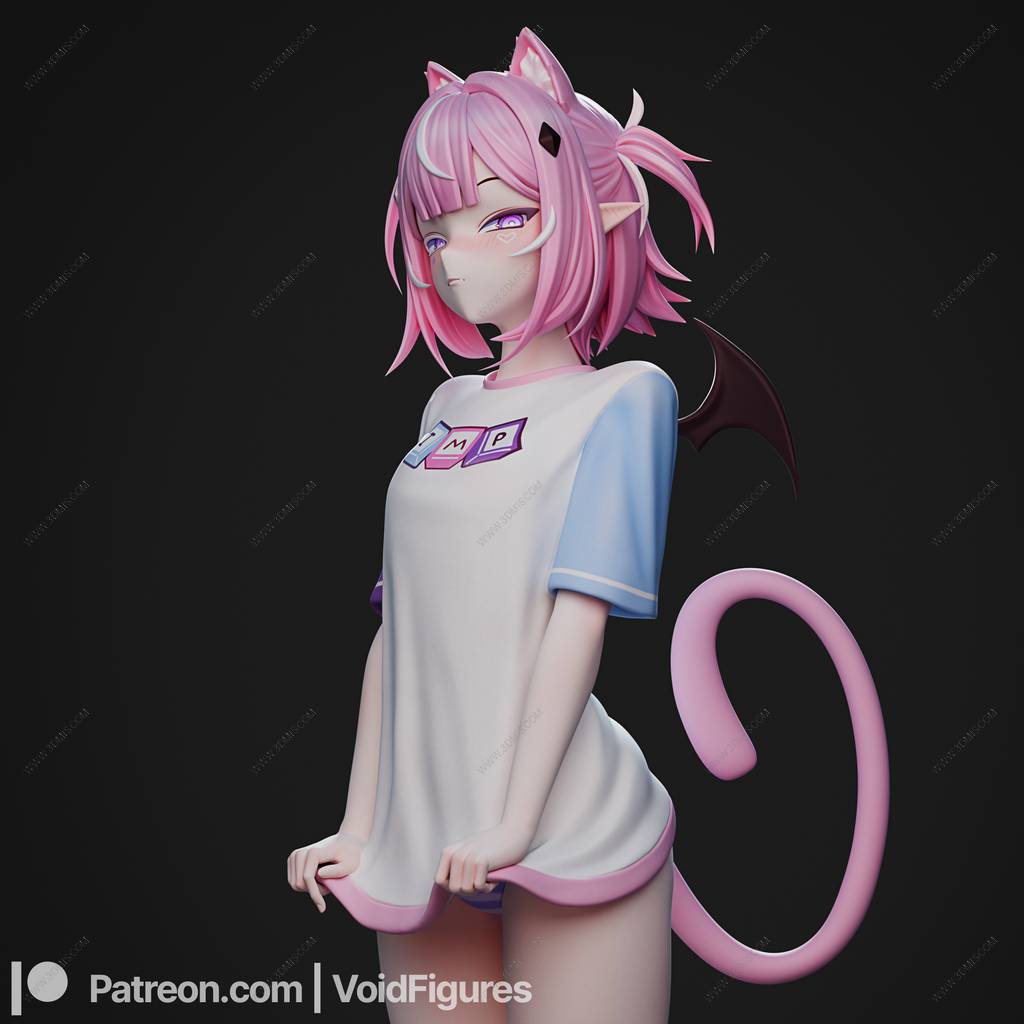 P站图纸印象馆 虚拟主播 卡米拉 虚拟主播 卡米拉