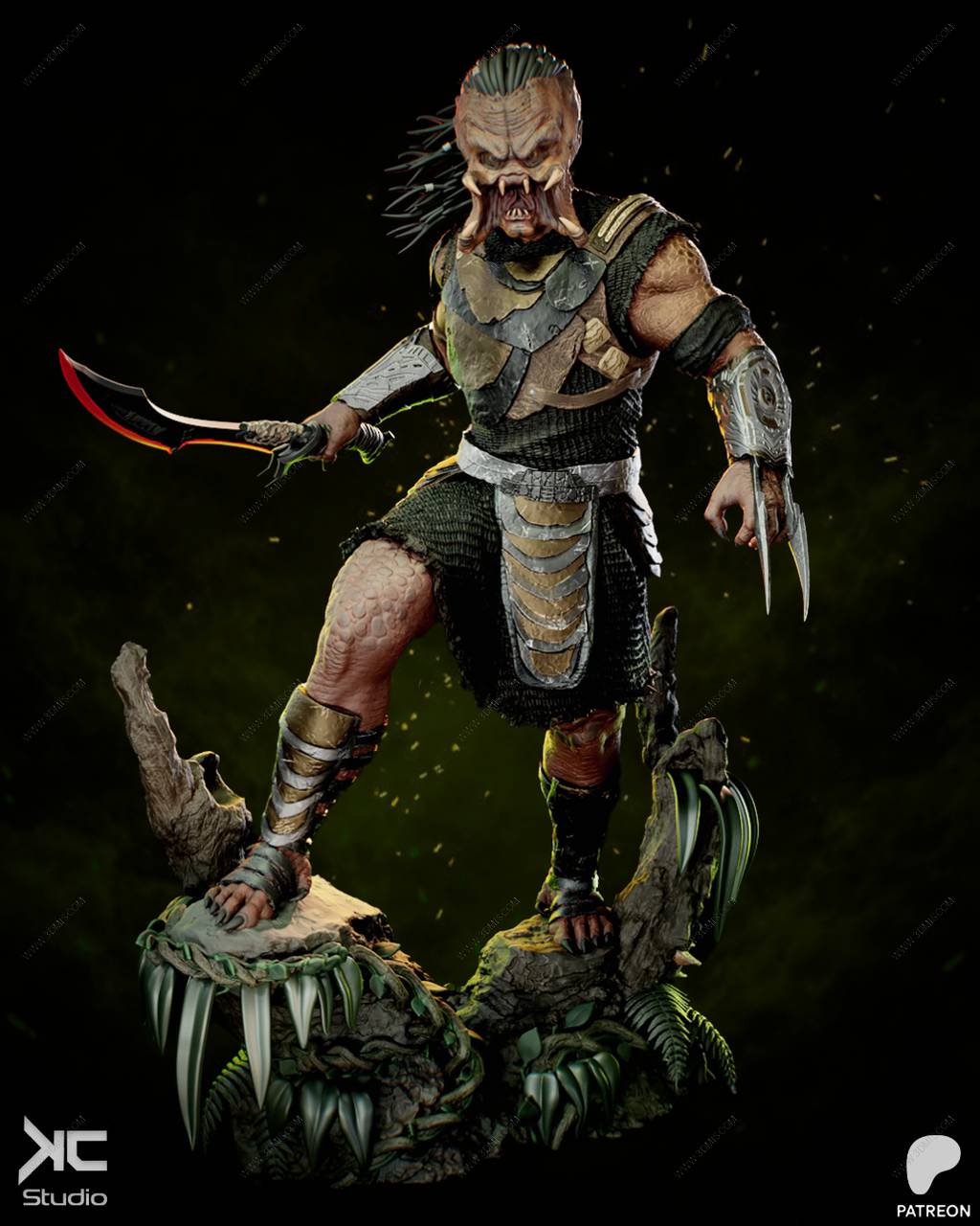 P站图纸印象馆 KcStudio 铁血战士 KcStudio 铁血战士