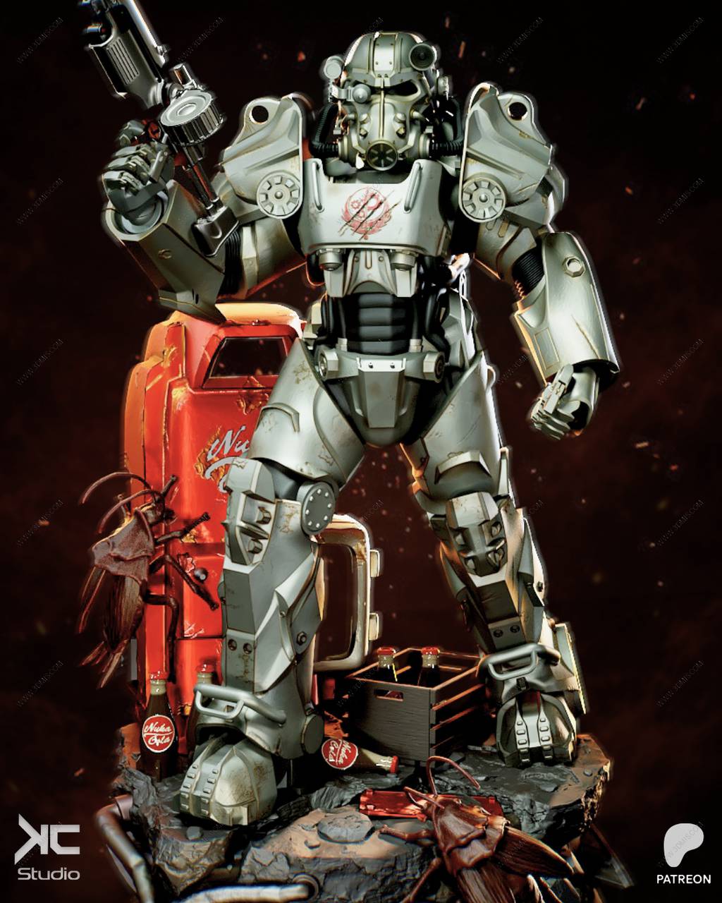 P站图纸印象馆 KcStudio 辐射 马克西姆斯 KcStudio 辐射 马克西姆斯