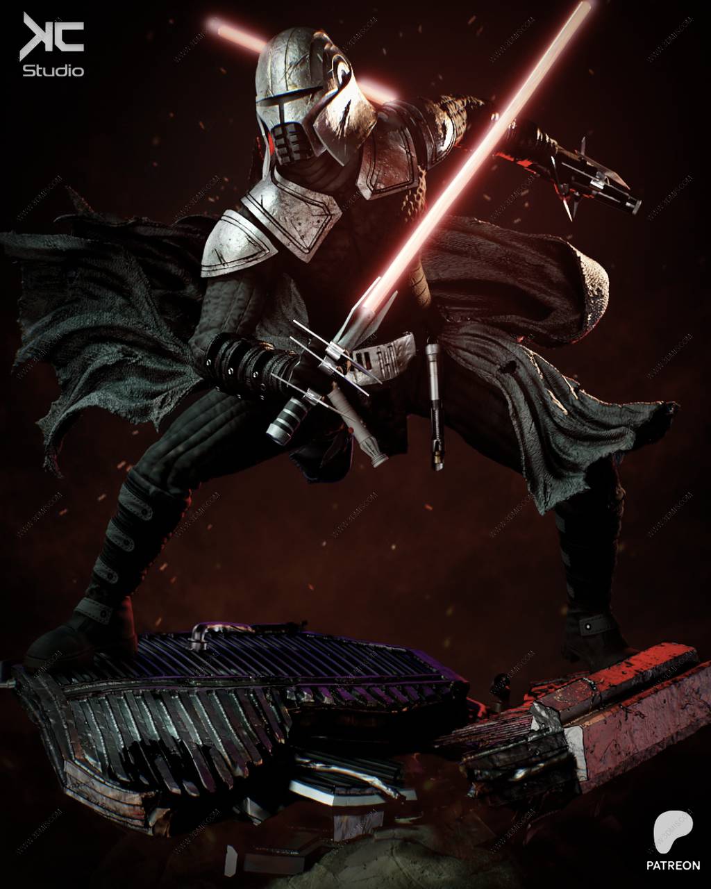 P站图纸印象馆 KcStudio 星球大战 弑星者 KcStudio 星球大战 弑星者