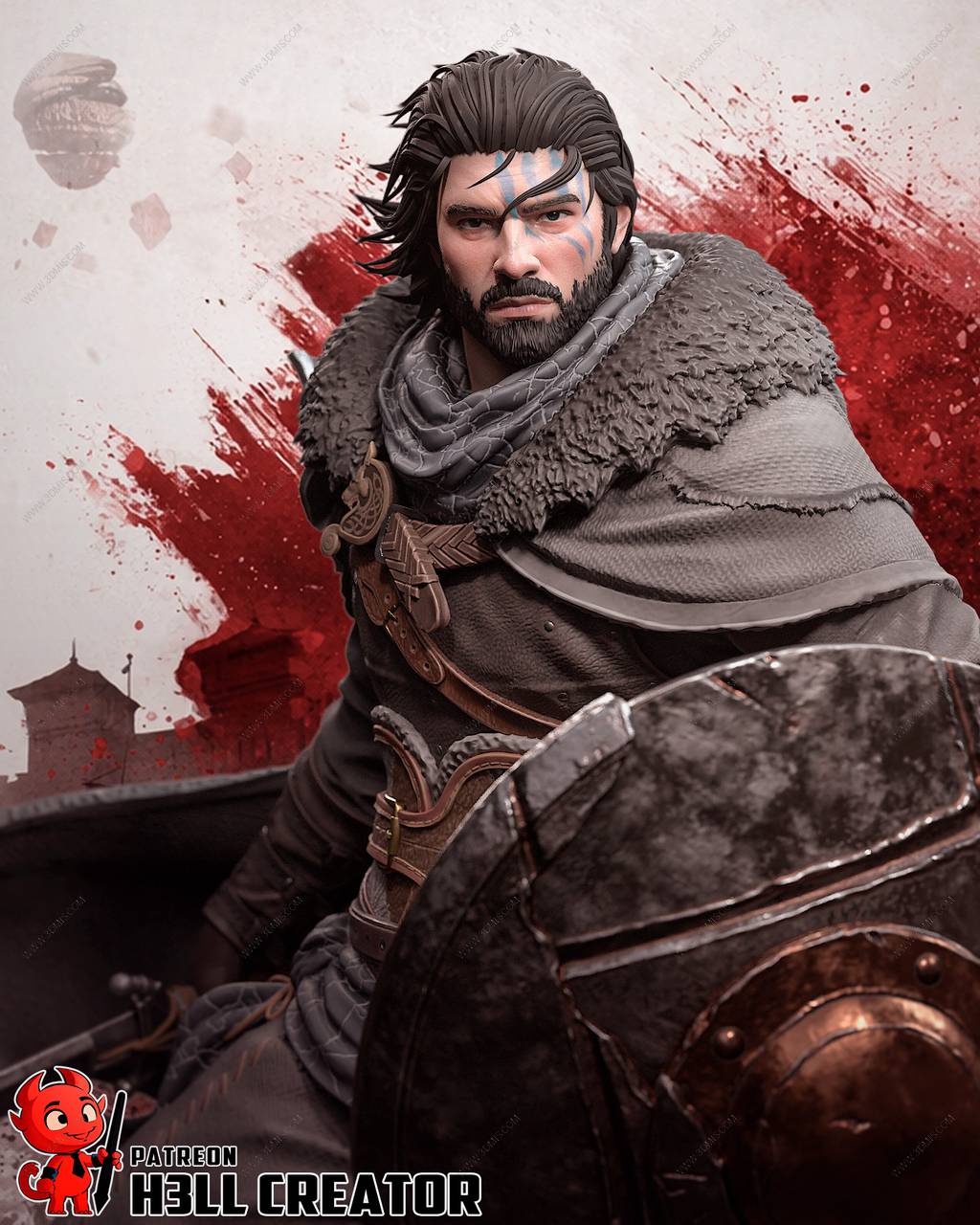 P站图纸印象馆 H3LL 红色沙漠 克里夫 H3LL 红色沙漠 克里夫