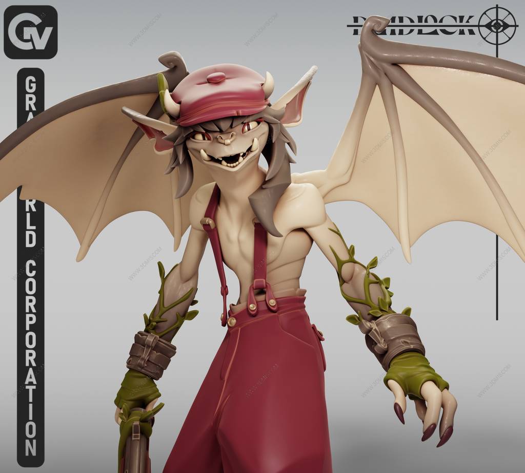 P站图纸印象馆 GrayWorld 异锁 小恶魔 GrayWorld 异锁 小恶魔